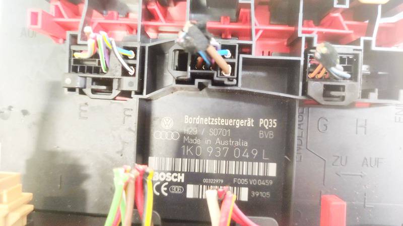 1K0937049L Volkswagen Touran 2004 General Module Comfort Relay (Unit) - Thumbnail 2