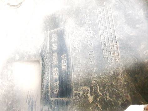 A1648840122 Mercedes-Benz ML-CLASS 2007 Verkleidung, Radhaus Vorne Linke - Thumbnail 3