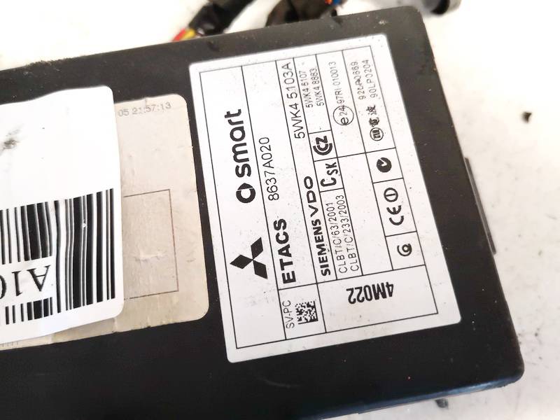 8637A020 Mitsubishi Colt 2005 Komforta bloks - Thumbnail 2