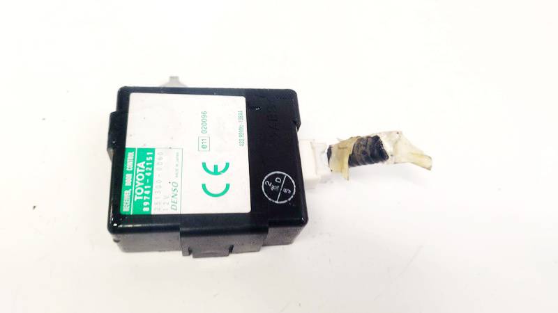 8974142151 Toyota RAV-4 2002 Door control relay (DOOR CONTROL UNIT MODULE ECU )
