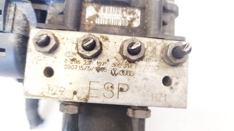 0265236197 Audi A4 2016 Moduł ABS - Thumbnail 3