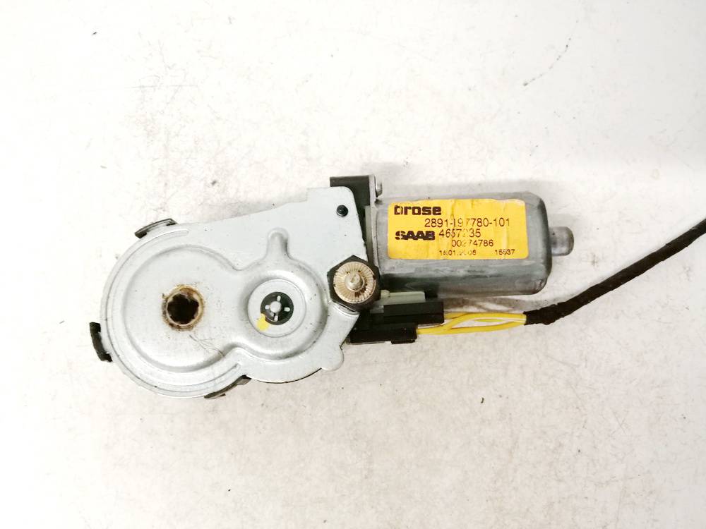 2891197780101 SAAB 9-5 2006 Sēdekļa motors - PRIEKŠA PA KREISI