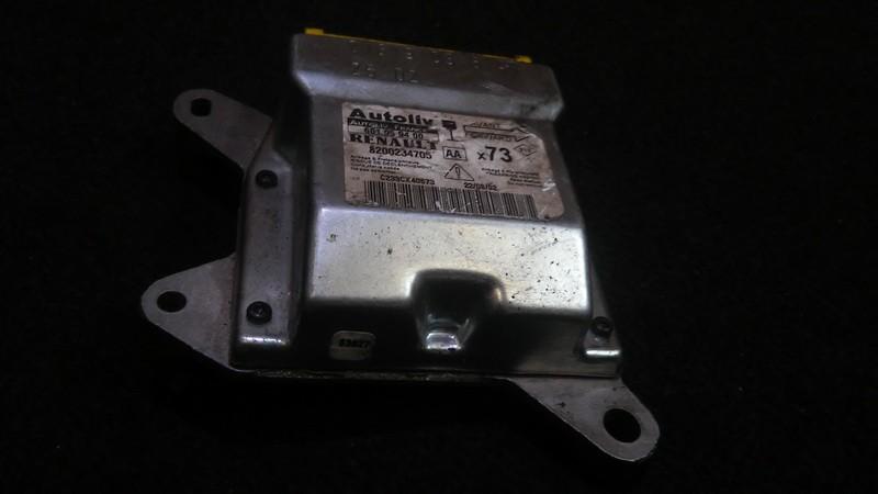 8200234705 Renault Vel Satis 2004 SRS AIRBAG KOMPIUTERIS - ORO PAGALVIU VALDYMO BLOKAS
