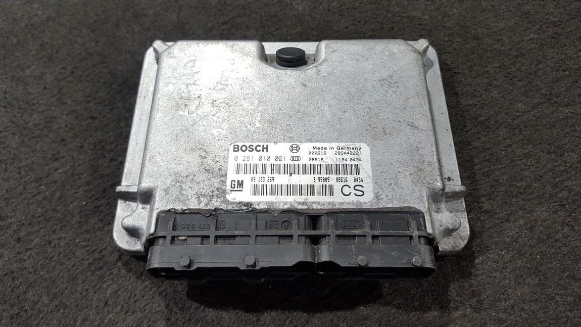 09133269 Opel Zafira 2000 Variklio kompiuteris