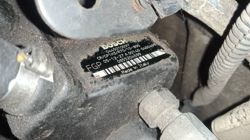 0445010097 Opel Astra 2006 Augsta spiediena iesmidzināšanas sūknis - Thumbnail 3