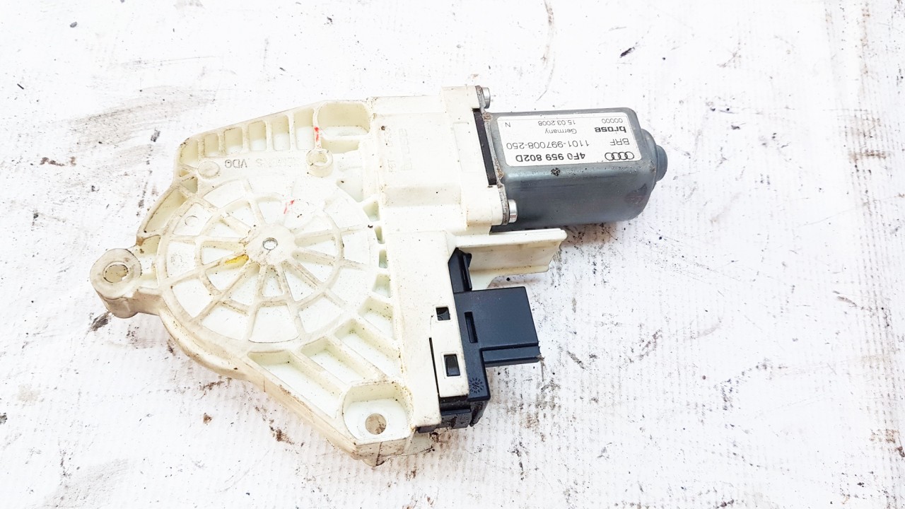 4F0959802D Audi A5 2008 Window Motor - FRONT RIGHT