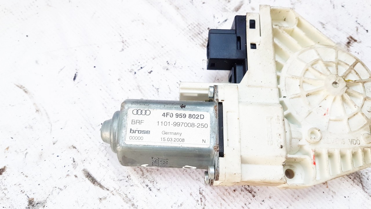 4F0959802D Audi A5 2008 Window Motor - FRONT RIGHT - Thumbnail 2
