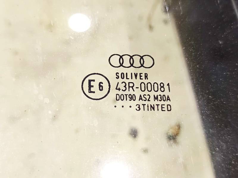 AS2 Audi A6 2003 Door-Drop Glass - REAR RIGHT - Thumbnail 2