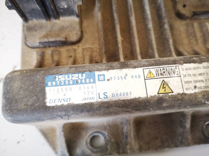 8973509486 Opel Meriva 2004 Variklio kompiuteris - Thumbnail 3