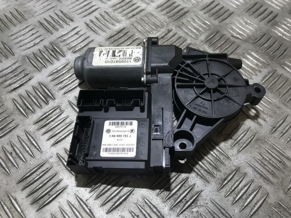 1K0959793J Skoda Octavia 2007 Window Motor - FRONT RIGHT