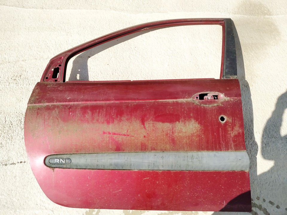 RAUDONOS Renault Scenic 1999 Drzwi - PRZEDNIE LEWE