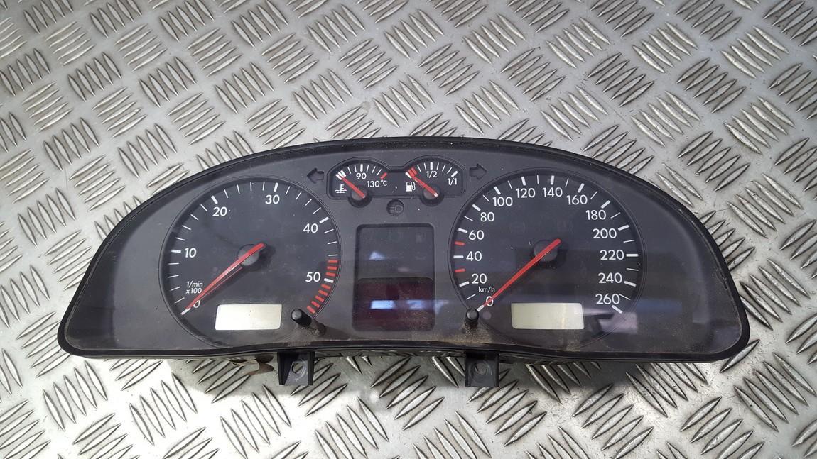 3B0920822A Volkswagen Passat 1998 Speedometers - Cockpit - Speedo Clocks Instrument