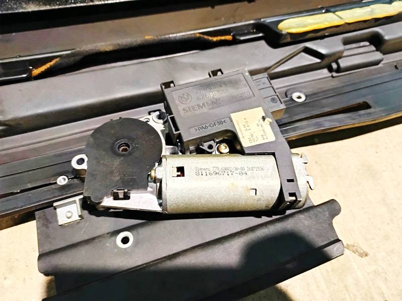 115852 BMW X5 2001 MOTOR TECHO ELECTRICO, Motor-activador