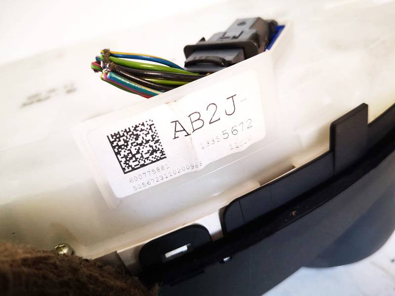 13355672 Opel Astra 2011 Prędkościomierz – panel instrumentów - Thumbnail 3