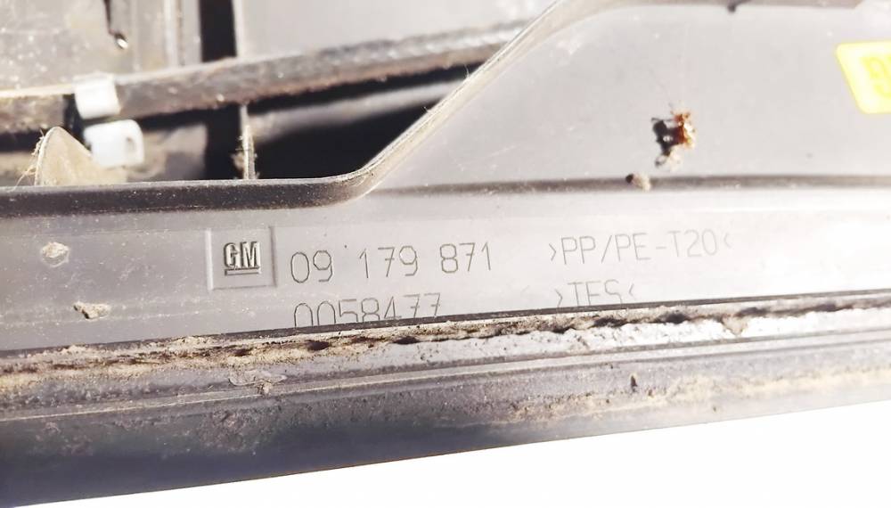 09179871 Opel Vectra 2002 Wiper Muolding - FRONT - Thumbnail 3