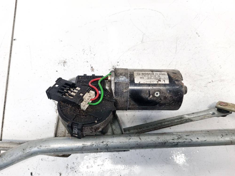 0390241384 BMW 3-Series 2002 Silnik wycieraczek przedniej szyby - PRZEDNIE