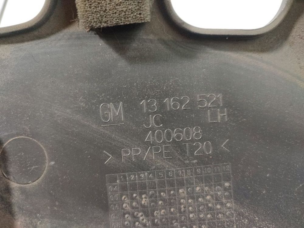 13162521 Opel Zafira 2009 Salono apdaila (plastmases) - Thumbnail 4