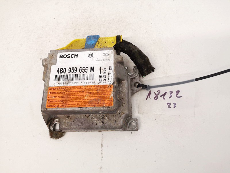 4B0959655M Audi A6 2001 Airbag crash sensors module
