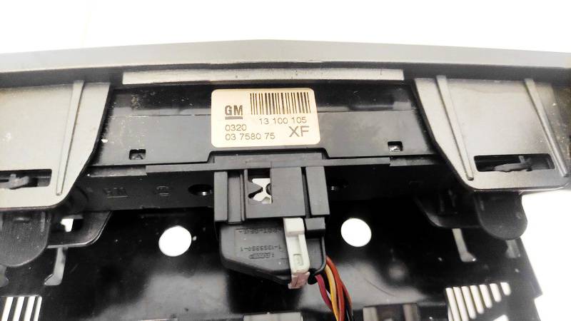 13100105 Opel Zafira 2006 Hazard switch - Thumbnail 3