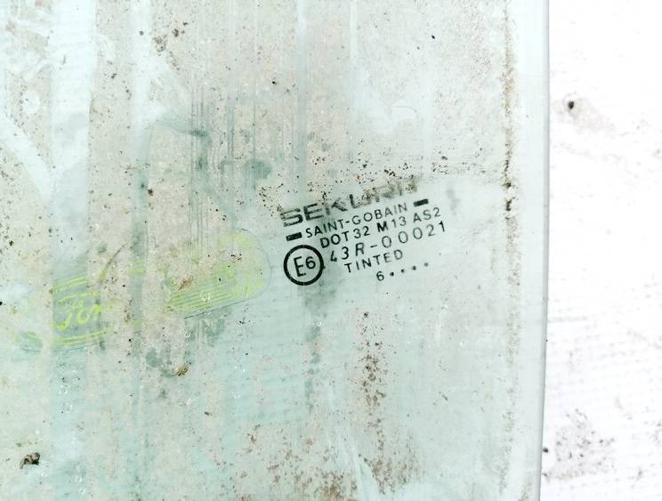 43R00021 Audi A6 2002 Door-Drop Glass - FRONT LEFT - Thumbnail 3