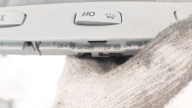 26430AV700 Nissan Primera 2004 Włącznik oświetlenia wnętrza - PRZEDNIE - Thumbnail 3