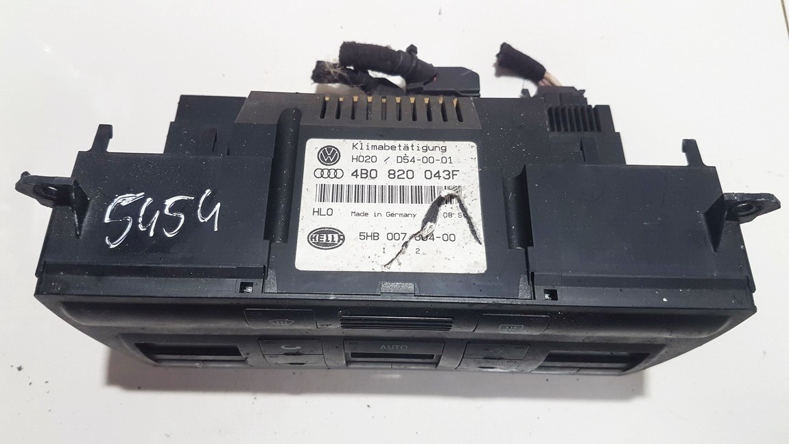 4B0820043F Audi A6 1998 MANDO CLIMATIZADOR - Thumbnail 2