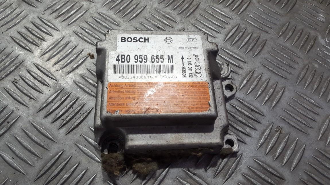 4B0959655M Audi A6 2002 Airbag crash sensors module