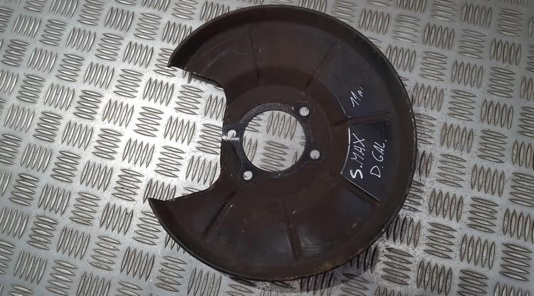 6G912K316AC Ford S-Max 2011 Brake Protection Plate - REAR RIGHT