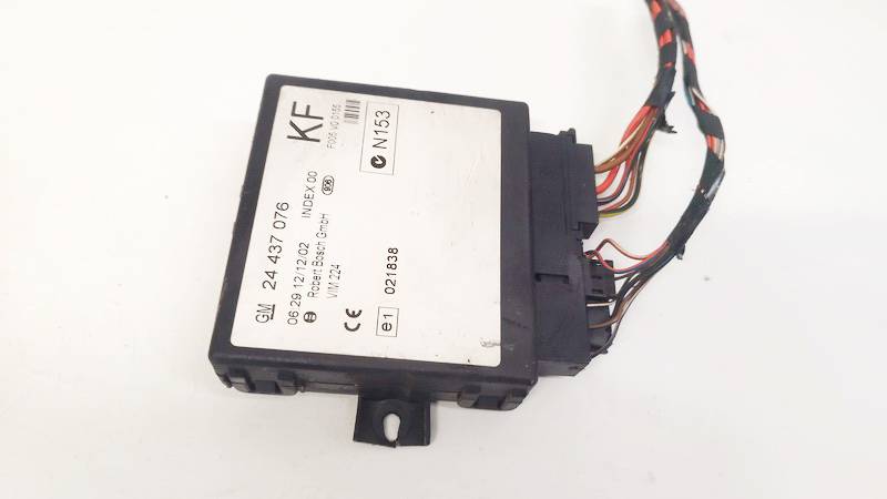 24437076 Opel Zafira 2003 General Module Comfort Relay (Unit)