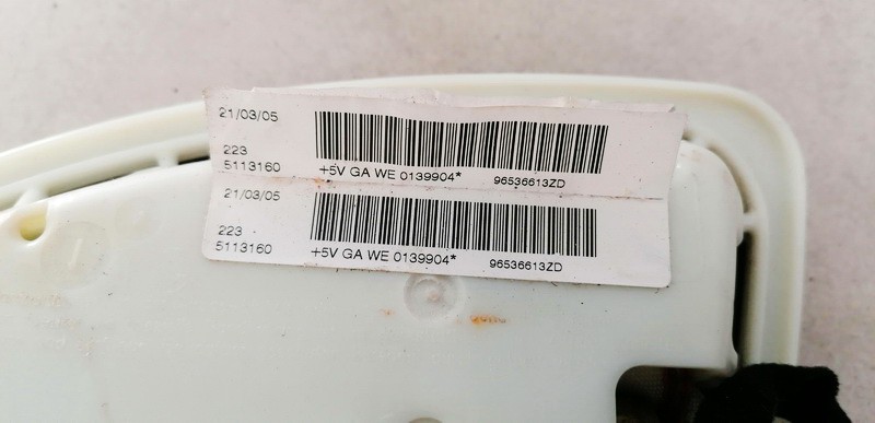 96536613ZD Citroen C4 2006 Seat AIRBAG - Thumbnail 3