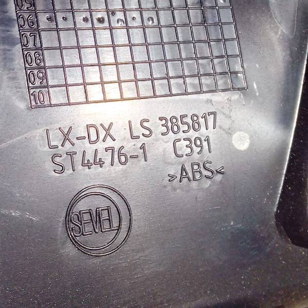 LS385817 Peugeot Boxer 2007 LUFTDÜSE FRISCHLUFTDÜSE Lüftungsgitter - Thumbnail 3