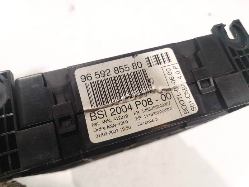 9659285580 Citroen C4 2006 General Module Comfort Relay (Unit) - Thumbnail 3