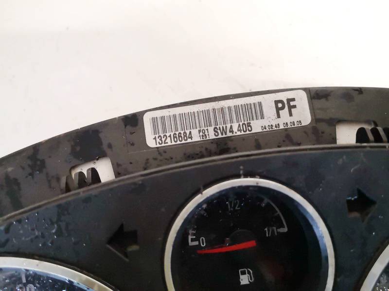 13216684 Opel Astra 2005 Speedometers - Cockpit - Speedo Clocks Instrument - Thumbnail 2