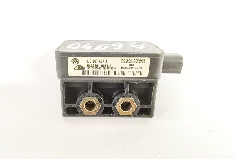 1J1907637A Volkswagen Beetle 2000 ESP Sensor Steuergerät Querbeschleunigung