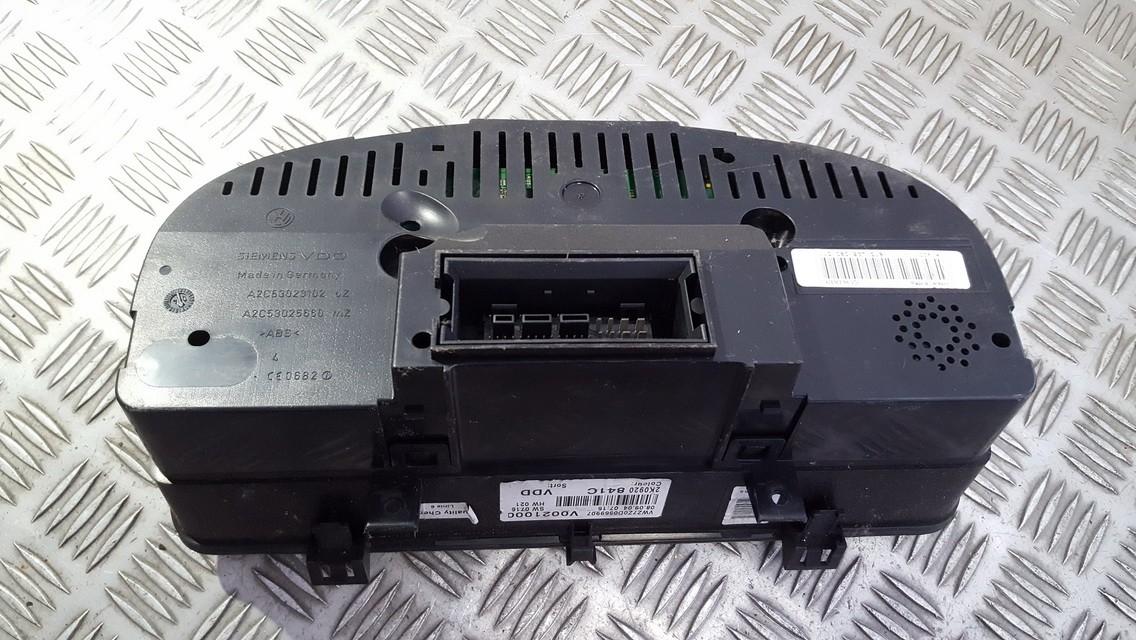 2K0920841C Volkswagen Caddy 2005 Speedometers - Cockpit - Speedo Clocks Instrument - Thumbnail 2