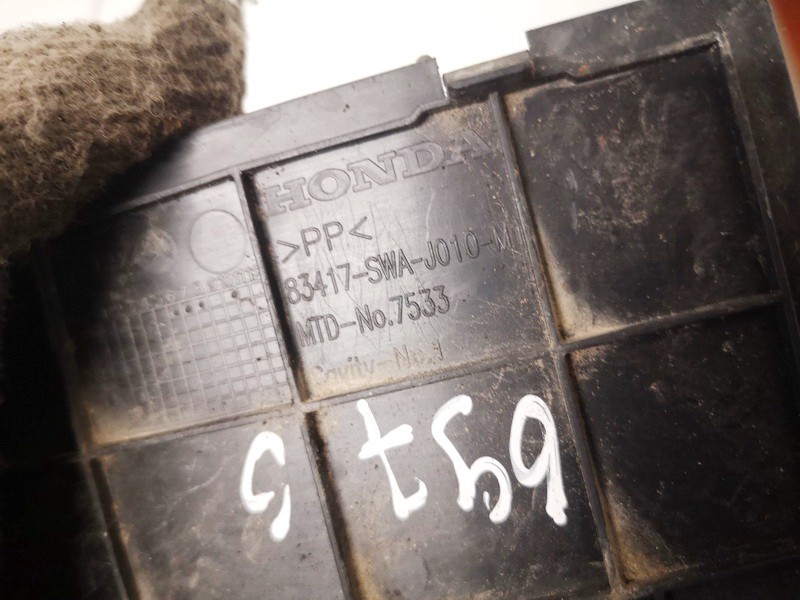 83417SWAJ020M1 Honda CR-V 2007 Salono apdaila (plastmases) - Thumbnail 3