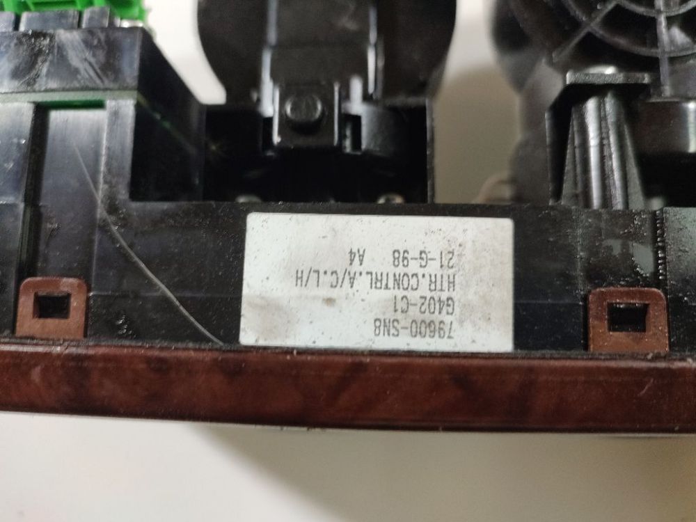 79600SN8 Rover 600-Series 1998 MANDO CLIMATIZADOR - Thumbnail 4