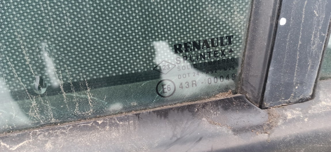JUODA Renault Laguna 2003 Duru stiklas G.K. - Thumbnail 2