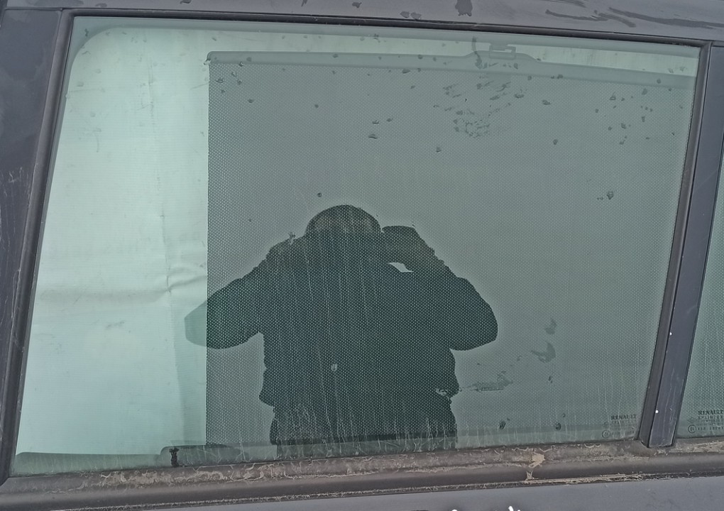 JUODA Renault Laguna 2003 Duru stiklas G.K.