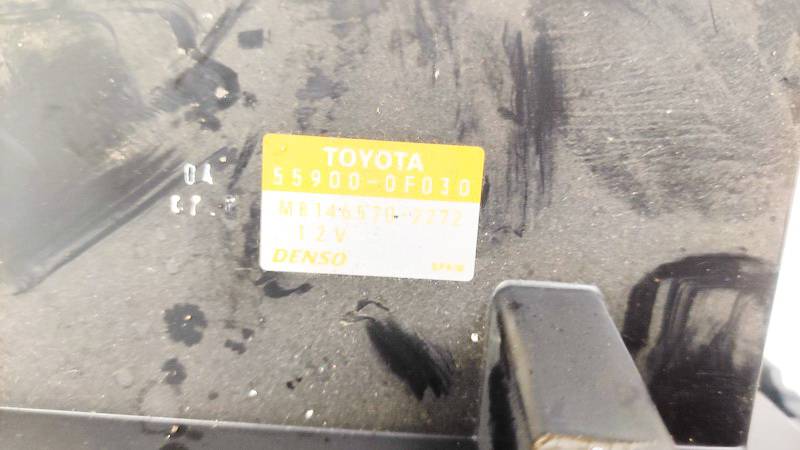 559000F030 Toyota Corolla Verso 2005 Climate Control Panel (heater control switches) - Thumbnail 3