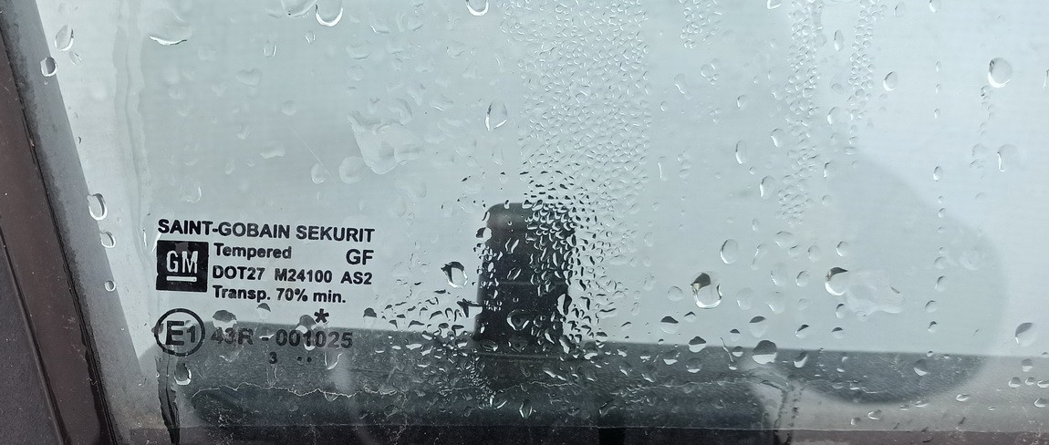 RAUDONA Opel Vectra 2004 Door-Drop Glass - FRONT RIGHT - Thumbnail 2