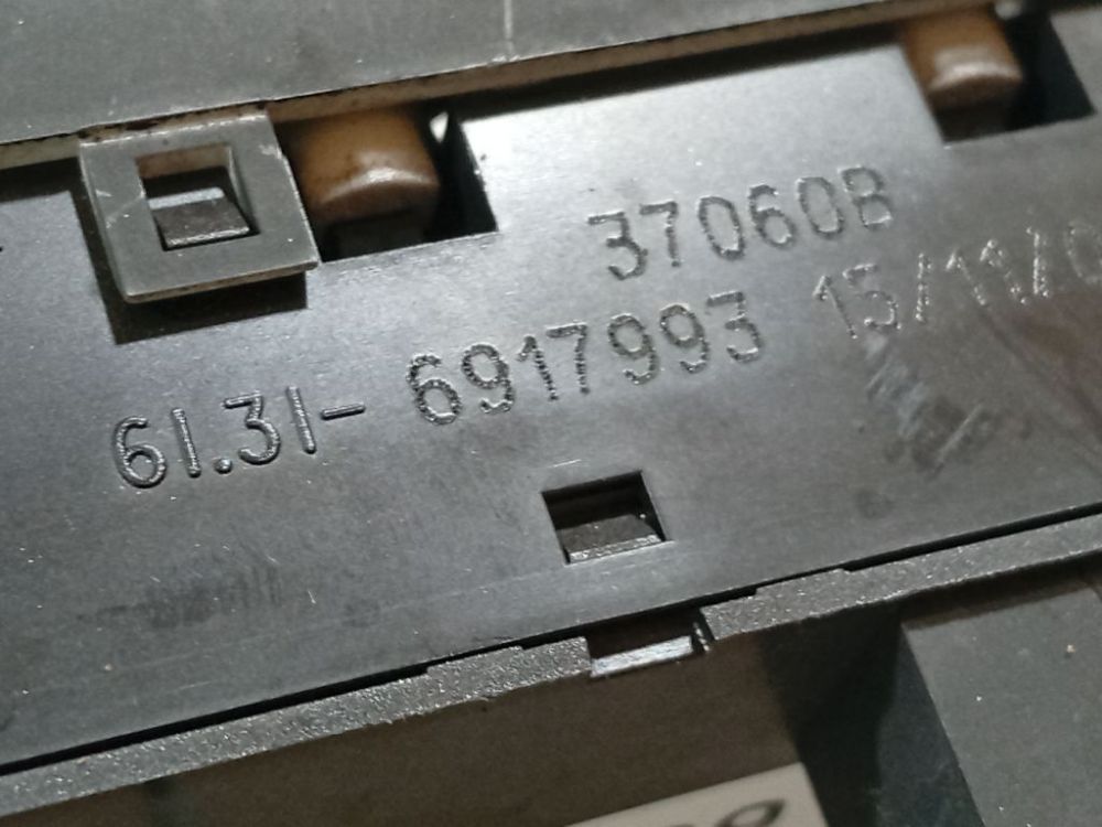 61316917993 MINI Cooper 2003 Sumuvalojen kytkin - Thumbnail 4