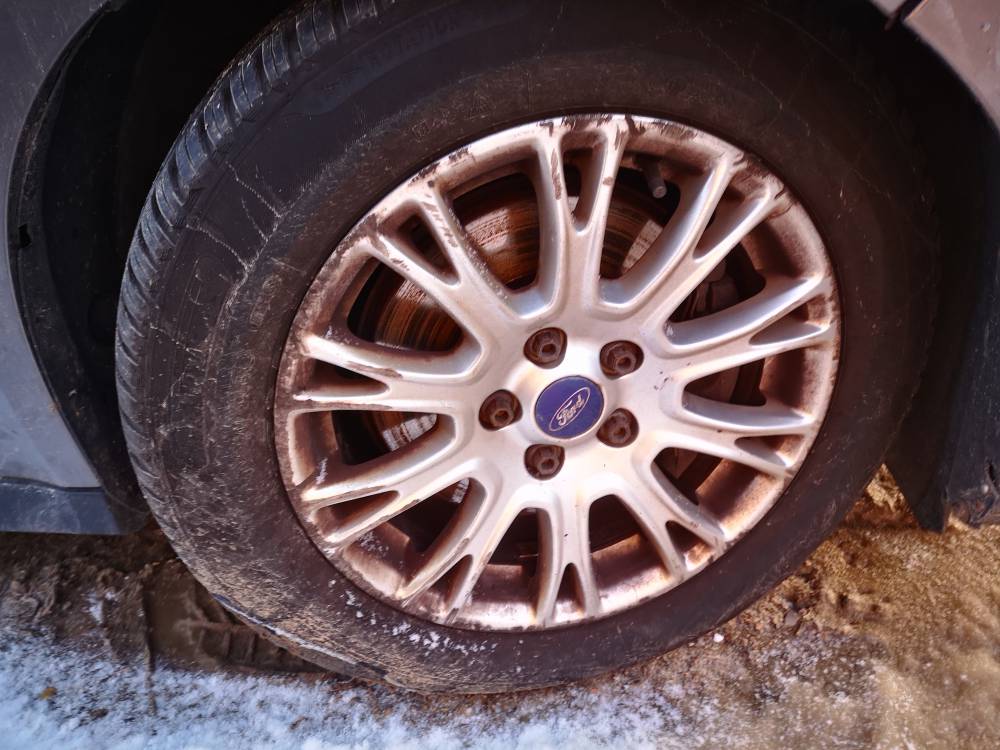 5X108 Ford Grand C-Max 2012 Komplet Kół Zimowych R16 - Thumbnail 4