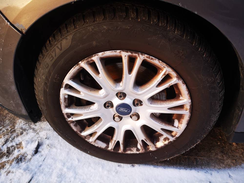 5X108 Ford Grand C-Max 2012 Komplet Kół Zimowych R16 - Thumbnail 2