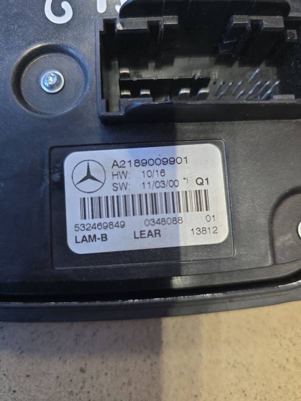 A2189009901 Mercedes-Benz B-CLASS 2012 Headlight Ballast Control Module (Xenon Headlight) - Thumbnail 3