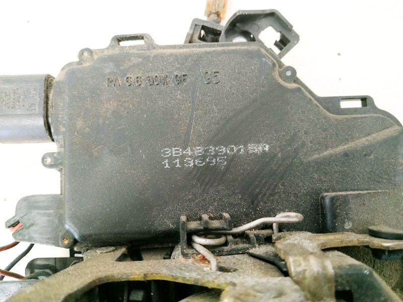 3B4839015A Seat Toledo 2000 Door Lock Mechanism - REAR LEFT - Thumbnail 3