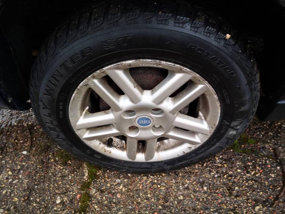 4X98 Fiat Doblo 2003 Lietie riteņu komplekts R14 - Thumbnail 4