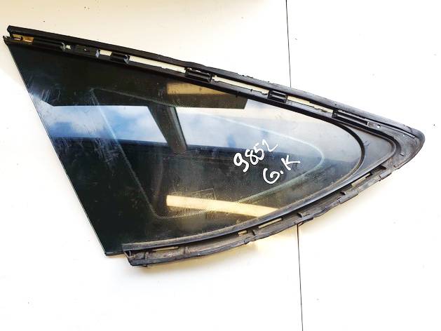 DOT90AS2M30A Audi A7 2010 Corner quarter window glass - REAR LEFT