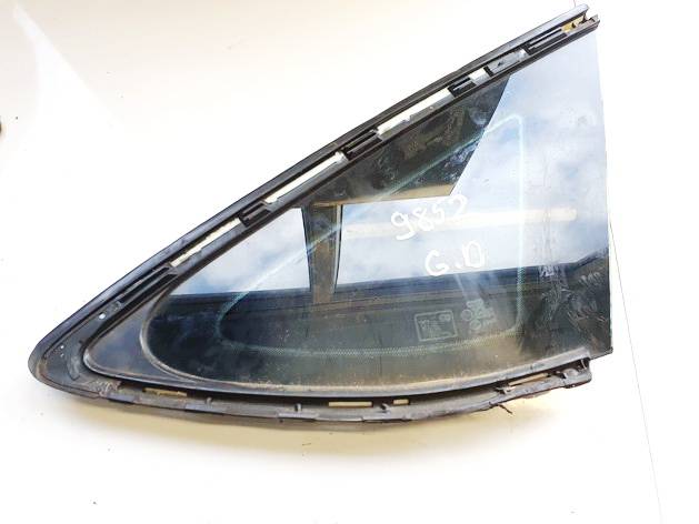DOT90AS2M30A Audi A7 2010 Corner quarter window glass - REAR RIGHT