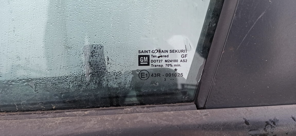 RAUDONA Opel Vectra 2004 Door-Drop Glass - FRONT LEFT - Thumbnail 2